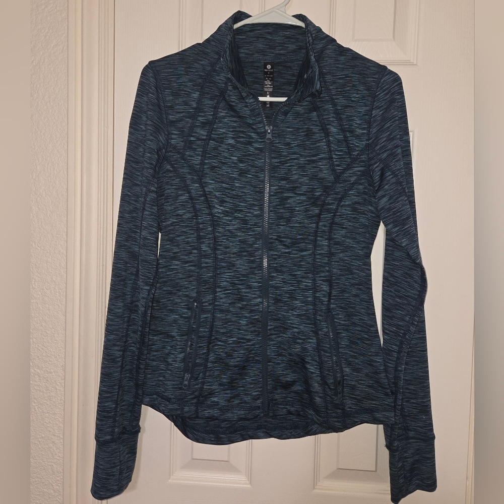 Women's Blue Zip-Up Jacket